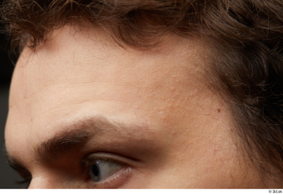 HD Face Skin Brett eye eyebrow face forehead hair skin…